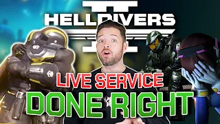 HELLDIVERS 2 is an amazing live service WHEN it WANTS to be