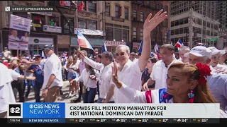 Crowds fill Midtown for 41st National Dominican Day Parade