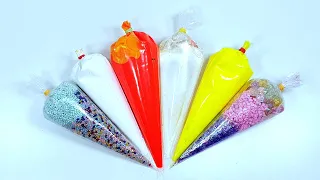 Tedy Tells...How to Make Crunchy Slime with Piping Bags | Creative Slime | Slime Story | 142