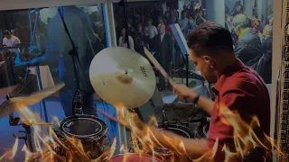 O ÚNICO + QUE ELE CRESÇA + A ELE A GLÓRIA | DRUM CAM | AO VIVO 🔥