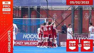 FIH Hockey Pro League Season 3 - Spain vs England (Men), Game 2 Highlights