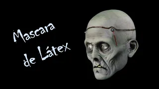 La mascara de látex -terror