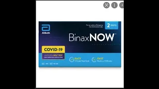 BinaxNow Rapid Covid Test Instructions