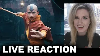 Avatar The Last Airbender Netflix Trailer REACTION