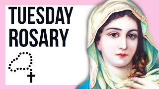 TUESDAY - SORROWFUL - Follow Along Rosary 15 Minute - SPOKEN ONLY