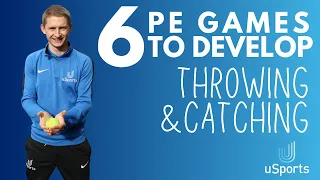 Throwing and Catching PE Games For Primary School