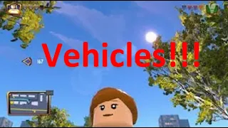 LEGO The Incredibles: Unlocking The Vehicles!!!