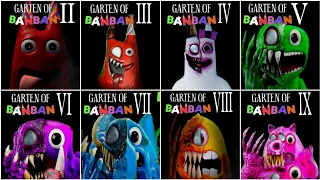 Trailer Comparison: Garten Of Banban Chapter 6 Vs Chapter 5 Vs Chapter 4 Vs Chapter 3 Vs Chapter 2