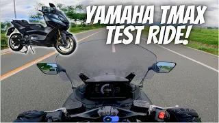 NEW YAMAHA TMAX TECH MAX 2023 TEST DRIVE AND QUICK REVIEW / YAMAHA / Dats Moto