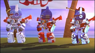 JENGA MODE - All Optimus Prime Combos - Angry Birds Transformers