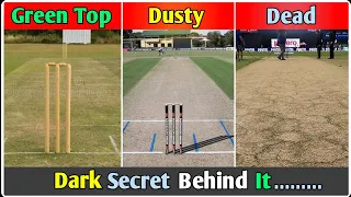 5 Different Types of Cricket Pitch Use  in International Cricket🔥|| Cricket Pitch Full Details👌😎