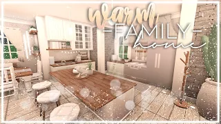 - Warm Family Home - Bloxburg Speedbuild - Nixilia