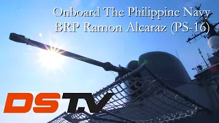 The Philippine Navy Offshore Patrol Vessel BRP Ramon Alcaraz (PS-16)