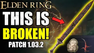 THIS WEAPON SHOULD NOT EXIST! BULLY ANY ELDEN RING ENEMY/BOSS | Most Broken Overpowered SWORD EARLY!