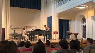 Wieniawski Polonaise de Concert by Aiden Liu