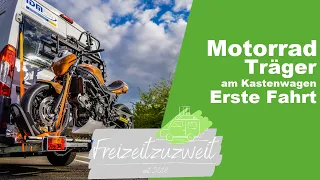 Motorradträger am Kastenwagen - Teil 2 | Umbau Kastenwagen • Vlog 9