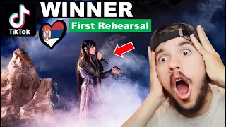 First Rehearsal: TEYA DORA - Ramonda - Serbia 🇷🇸 Eurovision 2024 (REACTION)