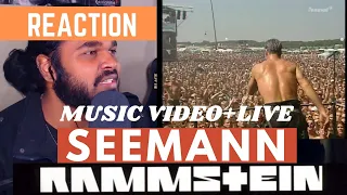 SOUTH AFRICAN REACTION TO Rammstein-Seemann lyrics w/ English trans+[Live]@Bizarre Festival1996 [HD]