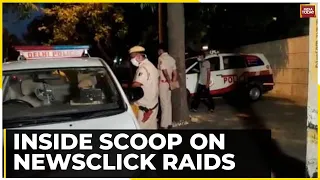 Newsclick Raids: 500 Delhi Cops, 100 Locations, Names Divided Into 3 Categories | Breaking News