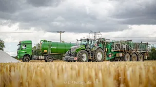 Agrarservice MV beim Gülle Ausbringen im Stoppel | Fendt 1050 | Slurry | Agrar Phil