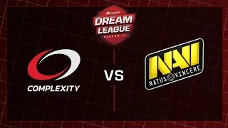 Na'Vi vs Complexity - Game 2 - CORSAIR DreamLeague Season 10