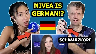15 German brands YOU pronounce WRONG! We had NO IDEA! | Thai-Canadian Couple REACTION!!