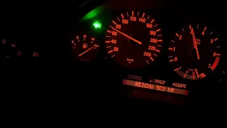 BMW 525i e39 -192 hp- acceleration 60-200 km/h