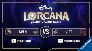 Disney Lorcana - Viet (Rocket Beans) vs. Sven (Brettballett) | Stahl-Rubin vs. Stahl-Bernstein