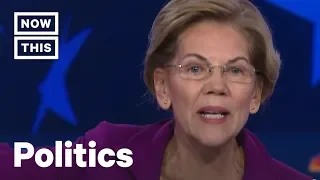 Elizabeth Warren Explains Her Wealth Tax at the Democratic Debate | NowThis