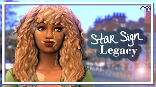 NEW SERIES! 🌠🌟 | Sims 4: Star Sign Legacy Founder CAS ♈ [Challenge by @ginovasims]