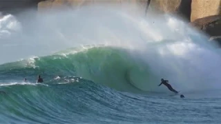 Jordy Smith epic barrel in Cape Town