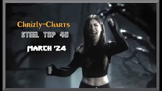 STEEL TOP 40 - Hard Rock & Metal Charts / March '24