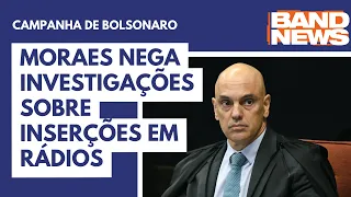 Alexandre de Moraes nega investigações sobre inserções em rádios