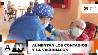 AUMENTAN LOS CONTAGIOS Y LA VACUNACIÓN