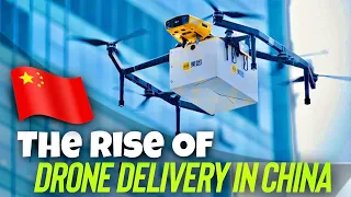 How China is redefining the delivery industry with DRONES!