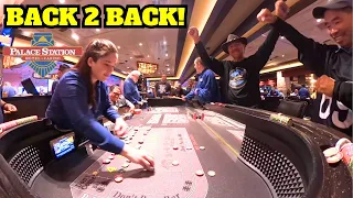 Making Money! One Shooter after another! Live Casino Craps at the Palace Station Casino