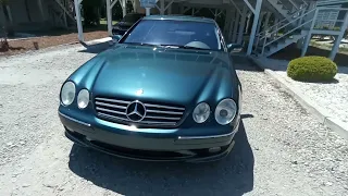 2002 Mercedes CL500 W215 walk around.