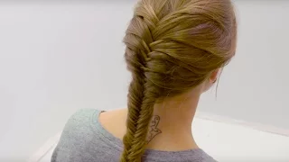 Fiskebeinspariser | French Fishtail Braid Tutorial | Flettemamma