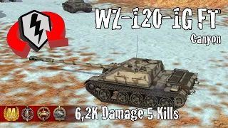 WZ-120-1G FT  |  6,2K Damage 5 Kills  |  WoT Blitz Replays