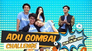 Cast 'DILAN 1990' Mana yang Jago Gombal? | ADU GOMBAL CHALLENGE