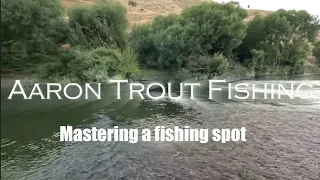 MASTERING A FISHING SPOT | FLY FISHING NEW ZEALAND | AARON TROUT FISHING