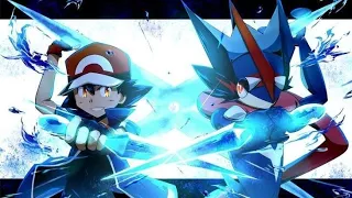 Pokemon XYZ Ash Greninja/AMV/Feel Invincible-Skillet