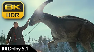 8K HDR | Living with Dinosaurs - Jurassic World Dominion | Dolby 5.1