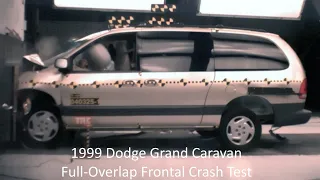 1996-2000 Dodge Grand Caravan / Chrysler Town & Country (LWB) Full-Overlap Frontal Crash Test