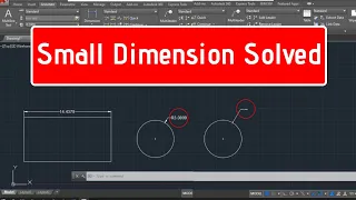 How To Change Dimension Text Size in AutoCAD ?? (2020)