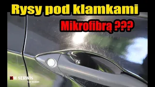 Jak usunąć rysy pod klamkami? #rysy #polerowanie #kmserwis  #autodetailing #cars #korektalakieru