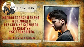 Клиническая смерть: молния попала в парня и он увидел 117 сцен из будущего. 95 событий уже произошли