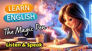 The Magic Pen 🖊 | Learn English Through Story | Improve Your English Listening & Speaking  Skills