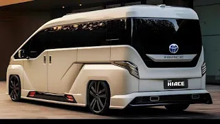 2025 Toyota Hiace Officially Revealed |More Modern and More Comfortable!