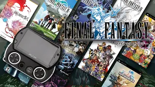 Todos los Final Fantasy para PSP